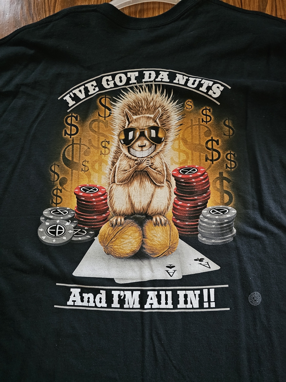 New 2XL Poker T-shirt